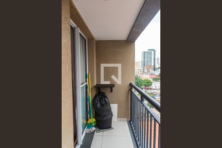 Varanda de apartamento à venda com 1 quarto, 28m² em Sé, São Paulo