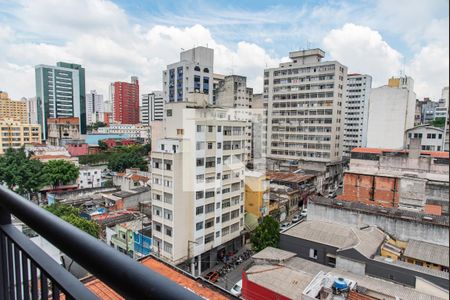 Vista da varanda de apartamento para alugar com 1 quarto, 28m² em Sé, São Paulo