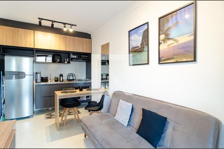 Sala de apartamento para alugar com 1 quarto, 29m² em Jardim Prudência, São Paulo