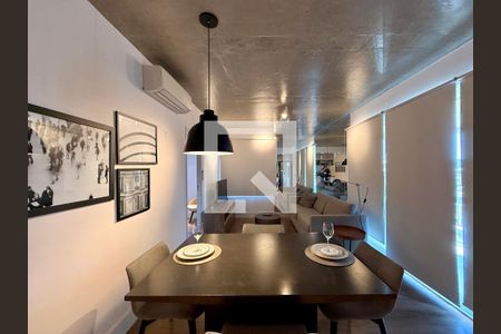 Sala de apartamento para alugar com 1 quarto, 69m² em Cidade Monções, São Paulo