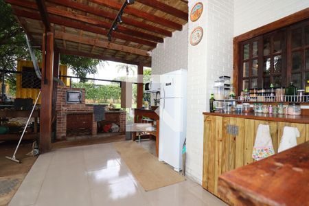 Cozinha de casa para alugar com 1 quarto, 128m² em Setor de Mansões Park Way, Brasília