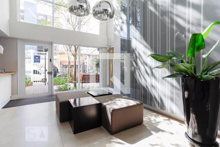 Apartamento para alugar com 45m², 1 quarto e 1 vaga Apartamento para alugar com 45m², 1 quarto e 1 vagaÁrea comum - Hall do prédio