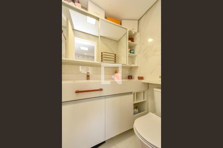 Apartamento para alugar com 45m², 1 quarto e 1 vaga Apartamento para alugar com 45m², 1 quarto e 1 vagaBanheiro do Quarto