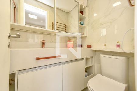 Apartamento para alugar com 45m², 1 quarto e 1 vaga Apartamento para alugar com 45m², 1 quarto e 1 vagaBanheiro do Quarto