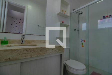 Banheiro da Suíte 1 de casa à venda com 3 quartos, 146m² em Vila do Bosque, São Paulo