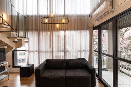 Sala de apartamento para alugar com 1 quarto, 52m² em Vila Pompéia, São Paulo