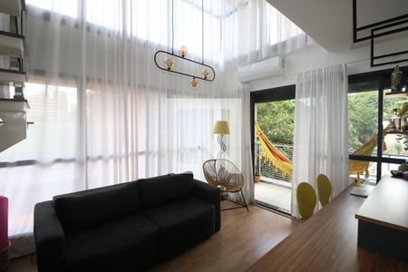 Sala de apartamento para alugar com 1 quarto, 52m² em Vila Pompéia, São Paulo
