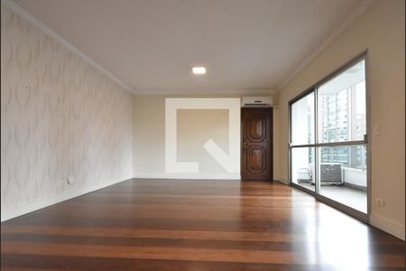 Sala de Estar  de apartamento para alugar com 3 quartos, 160m² em Brooklin, São Paulo