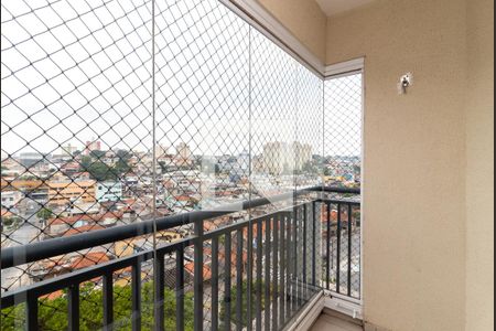 Varanda da Sala de apartamento à venda com 2 quartos, 77m² em Vila Basileia, São Paulo