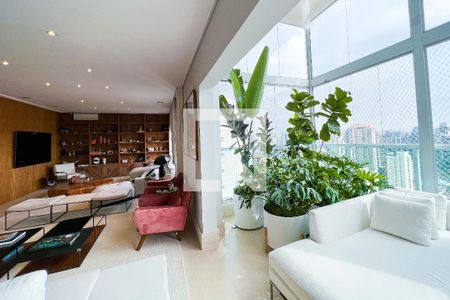 Sala de apartamento à venda com 3 quartos, 420m² em Vila Olímpia, São Paulo