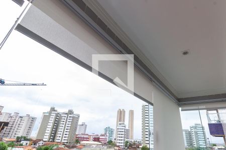 Detalhe da varanda de apartamento para alugar com 2 quartos, 60m² em Nova Mirim, Praia Grande