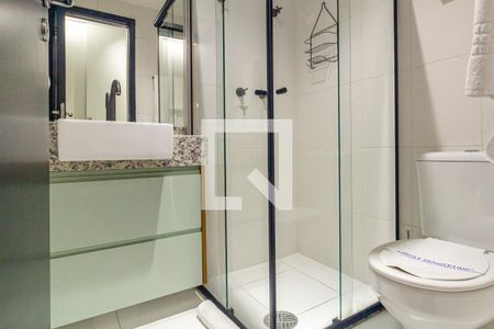 Studio à venda com 30m², 1 quarto e sem vaga Studio à venda com 30m², 1 quarto e sem vagaBanheiro