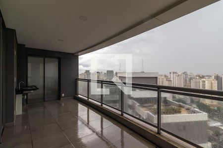 Varanda da Sala de apartamento à venda com 4 quartos, 345m² em Vila Nova Conceição, São Paulo