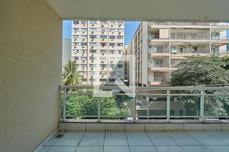 Sala Varanda de apartamento para alugar com 2 quartos, 81m² em Grajaú, Rio de Janeiro