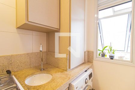 Studio à venda com 48m², 1 quarto e 1 vagaCozinha e Área de Serviço