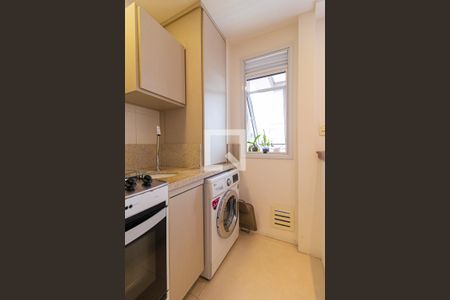 Studio à venda com 48m², 1 quarto e 1 vagaCozinha e Área de Serviço