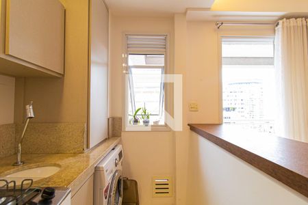 Studio à venda com 48m², 1 quarto e 1 vagaCozinha e Área de Serviço