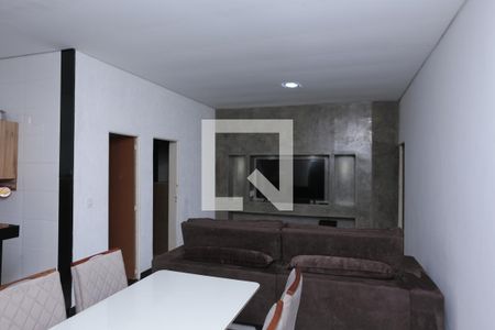 Sala de casa de condomínio à venda com 3 quartos, 184m² em Santa Luzia, Contagem
