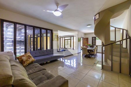 Sala 1 de casa à venda com 4 quartos, 380m² em Recreio dos Bandeirantes, Rio de Janeiro