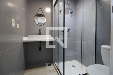 Banheiro de apartamento para alugar com 1 quarto, 38m² em Vila Castelo, São Paulo