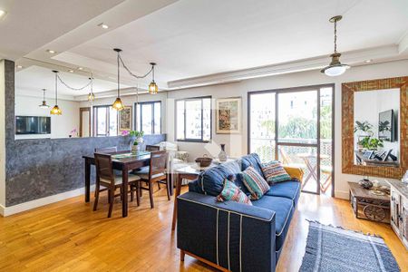 Sala de apartamento à venda com 3 quartos, 95m² em Cidade São Francisco, São Paulo