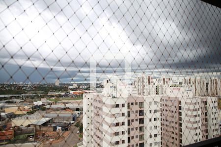 Varanda da Sala de apartamento para alugar com 3 quartos, 65m² em Parque Oeste Industrial, Goiânia