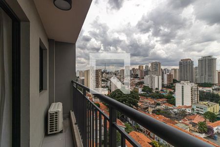 Varanda de apartamento à venda com 1 quarto, 23m² em Perdizes, São Paulo