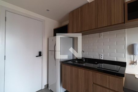 Cozinha de apartamento à venda com 1 quarto, 23m² em Perdizes, São Paulo