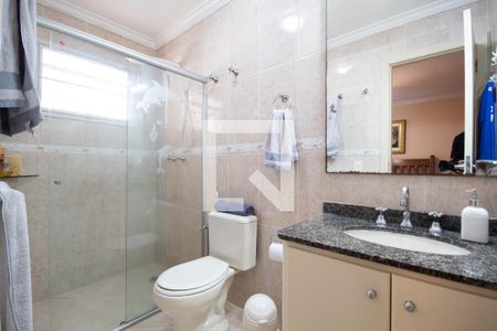 Banheiro da Suíte de casa de condomínio à venda com 3 quartos, 125m² em Presidente Altino, Osasco