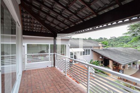 Varanda da sala 1 de casa de condomínio à venda com 5 quartos, 2100m² em Braúnas, Belo Horizonte