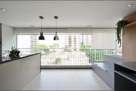 Varanda gourmet de apartamento à venda com 2 quartos, 115m² em Chácara Inglesa, São Paulo