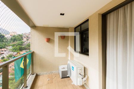 Varanda da Sala de apartamento para alugar com 3 quartos, 81m² em Freguesia de Jacarepaguá, Rio de Janeiro