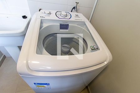 Studio para alugar com 36m², 1 quarto e sem vagaDetalhe da area de serviço