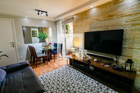 Sala de apartamento à venda com 3 quartos, 69m² em Paraíso do Morumbi, São Paulo