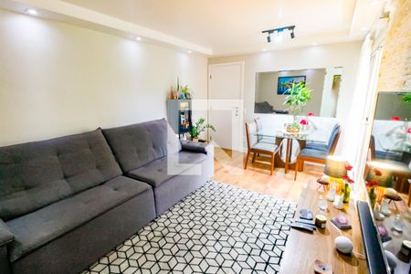 Sala de apartamento à venda com 3 quartos, 69m² em Paraíso do Morumbi, São Paulo