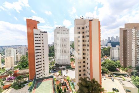Vista da Sacada de apartamento à venda com 3 quartos, 114m² em Vila Andrade, São Paulo