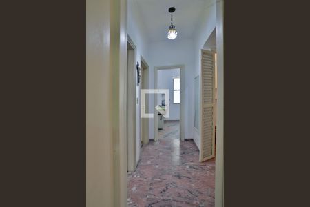 Corredor para os Quartos, Banheiro e Lavabo de apartamento para alugar com 2 quartos, 112m² em Boqueirão, Santos