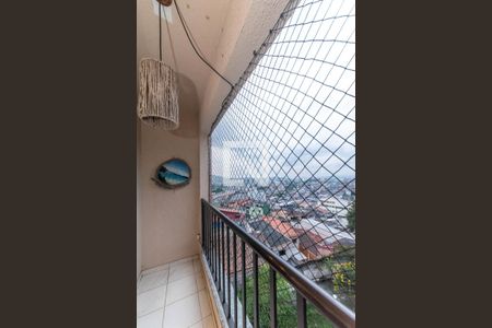 Sacada de apartamento à venda com 2 quartos, 70m² em Vila Emilio, Mauá