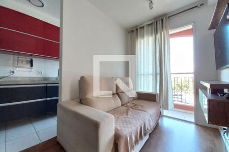 Sala  de apartamento para alugar com 2 quartos, 57m² em Vila Satúrnia, Campinas