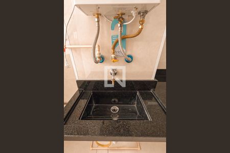 Sala/Cozinha de apartamento à venda com 2 quartos, 40m² em Vila São João, Guarulhos