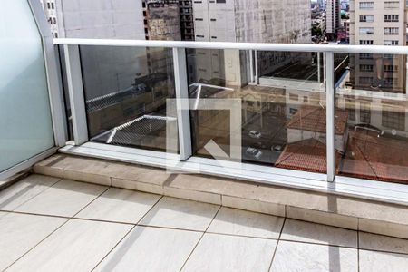 Varanda de kitnet/studio à venda com 1 quarto, 25m² em Centro Histórico de São Paulo, São Paulo