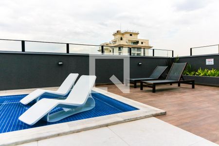 Studio para alugar com 25m², 1 quarto e sem vagaRooftop - Piscina