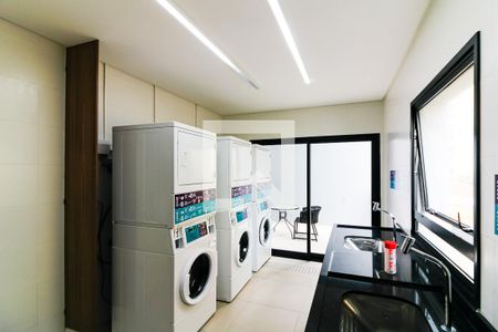 Studio para alugar com 25m², 1 quarto e sem vagaLavanderia