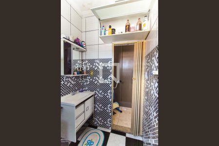 Banheiro da Suíte  de casa à venda com 3 quartos, 90m² em Jardim São Carlos (zona Leste), São Paulo