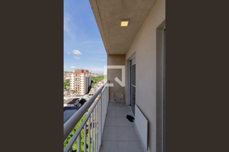 Varanda Sala e Cozinha Integrada  de apartamento à venda com 1 quarto, 29m² em Vila Penteado, São Paulo