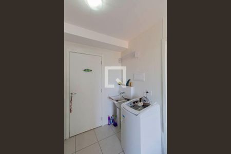 Cozinha e Área de Serviço Integrada  de apartamento à venda com 1 quarto, 29m² em Vila Penteado, São Paulo