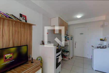 Sala e Cozinha Integrada  de apartamento à venda com 1 quarto, 29m² em Vila Penteado, São Paulo