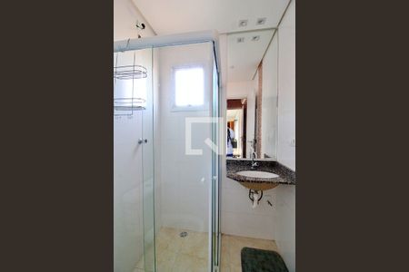 Banheiro da Suíte de apartamento à venda com 2 quartos, 100m² em Parque Novo Oratório, Santo André