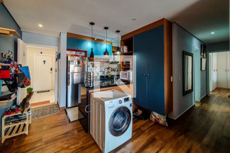 Sala / Cozinha de apartamento à venda com 3 quartos, 81m² em Vila Monumento, São Paulo