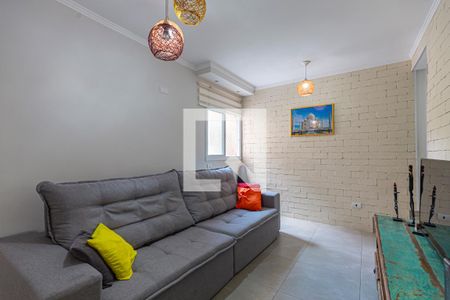 Sala de apartamento para alugar com 3 quartos, 130m² em Vila Eldizia, Santo André